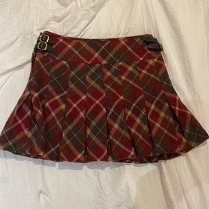 Polo Ralph Lauren woman's size 2 wool lined short skirt